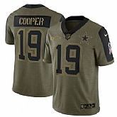 Nike Dallas Cowboys 19 Amari Cooper 2021 Olive Salute To Service Limited Jersey Dyin,baseball caps,new era cap wholesale,wholesale hats